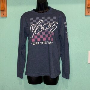 Vans women’s long sleeve t-shirt.  Small.  Great condition.